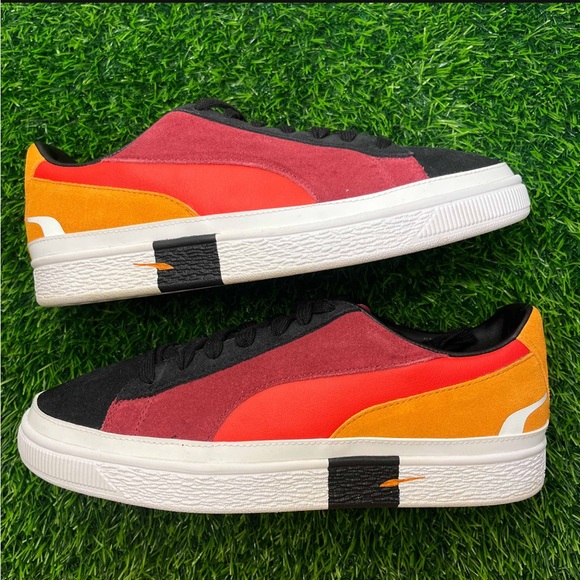 Puma Suede Hacked FS Black Jaffa-Ore Multicolor - Picture 3 of 10